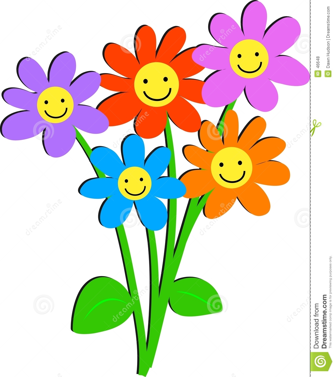 Happy Birthday Flowers Clipart   Clipart Panda   Free Clipart Images
