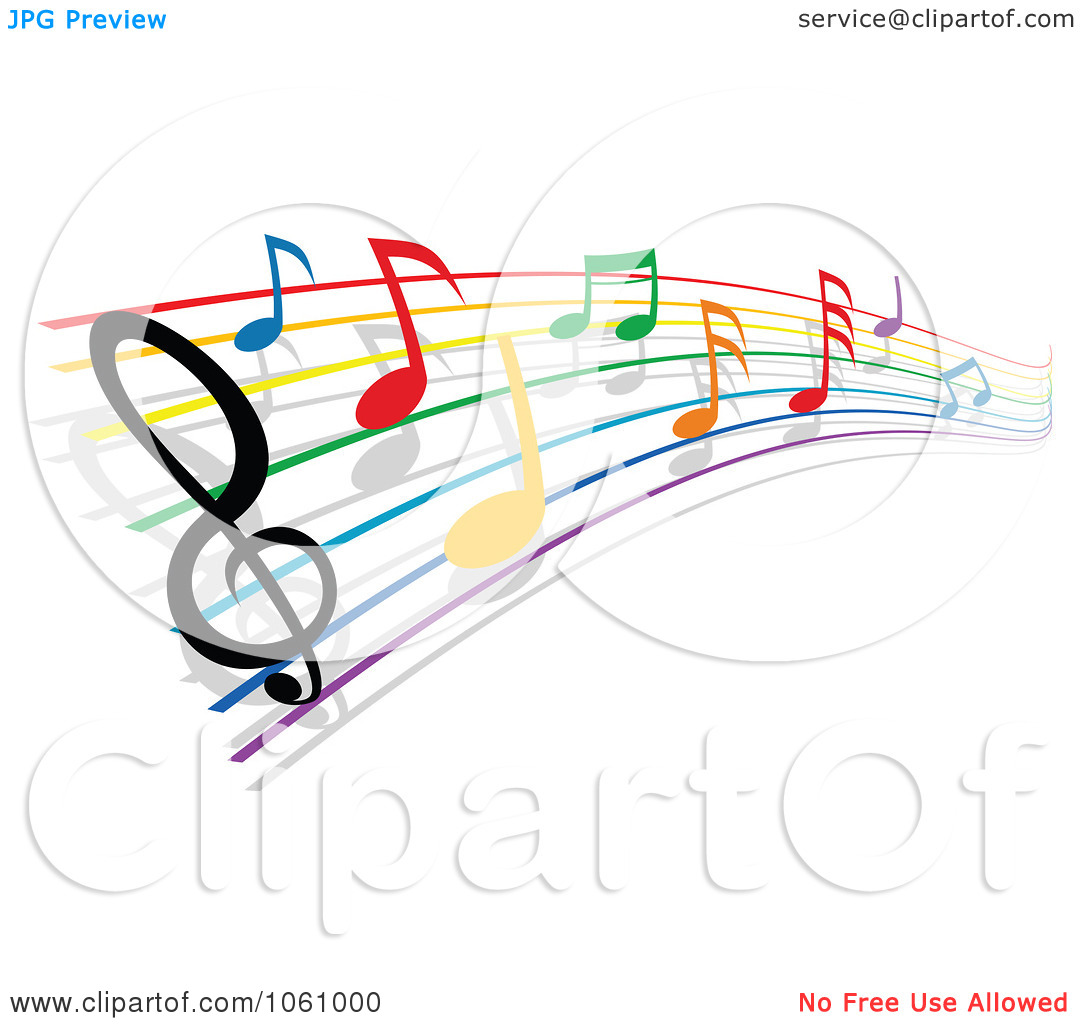 Music Notes Clip Art Colorful   Clipart Panda   Free Clipart Images