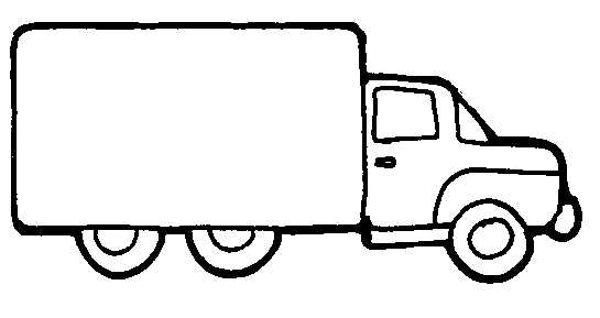 Pickup Truck Clipart Black And White Truck Clip Art Black And White