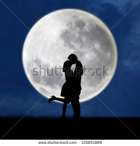 Stock Images Similar To Id 20712712   Silhouette Of Romantic Couple