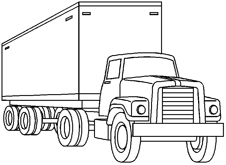 Truck Clip Art Black And White Quotes