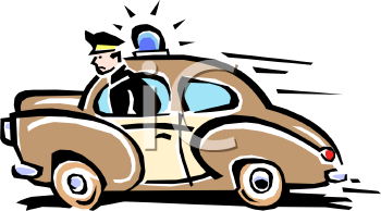     1813 4823 Cartoon Of A Retro Policeman Driving Fast Clipart Image Jpg