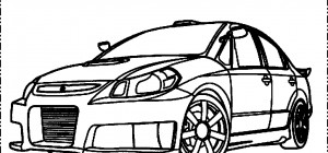 Car Concept Suzuki Splash Cars Coloring Pages Toyota Mtmv Coloring