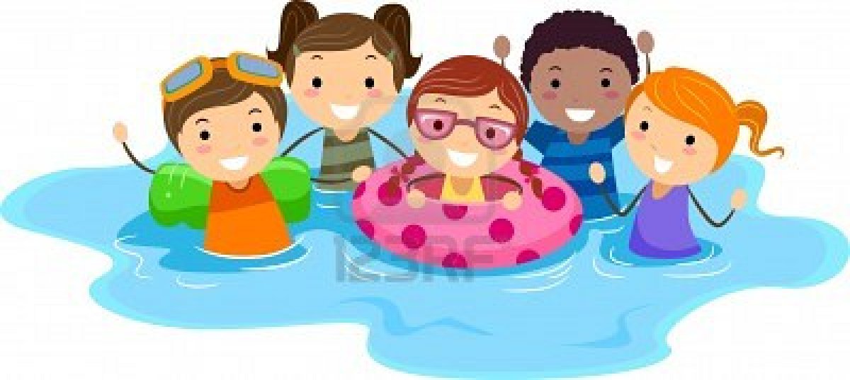 Children Startstop Small Swimmer Girl Child Swimming Clip Cartoon Kid