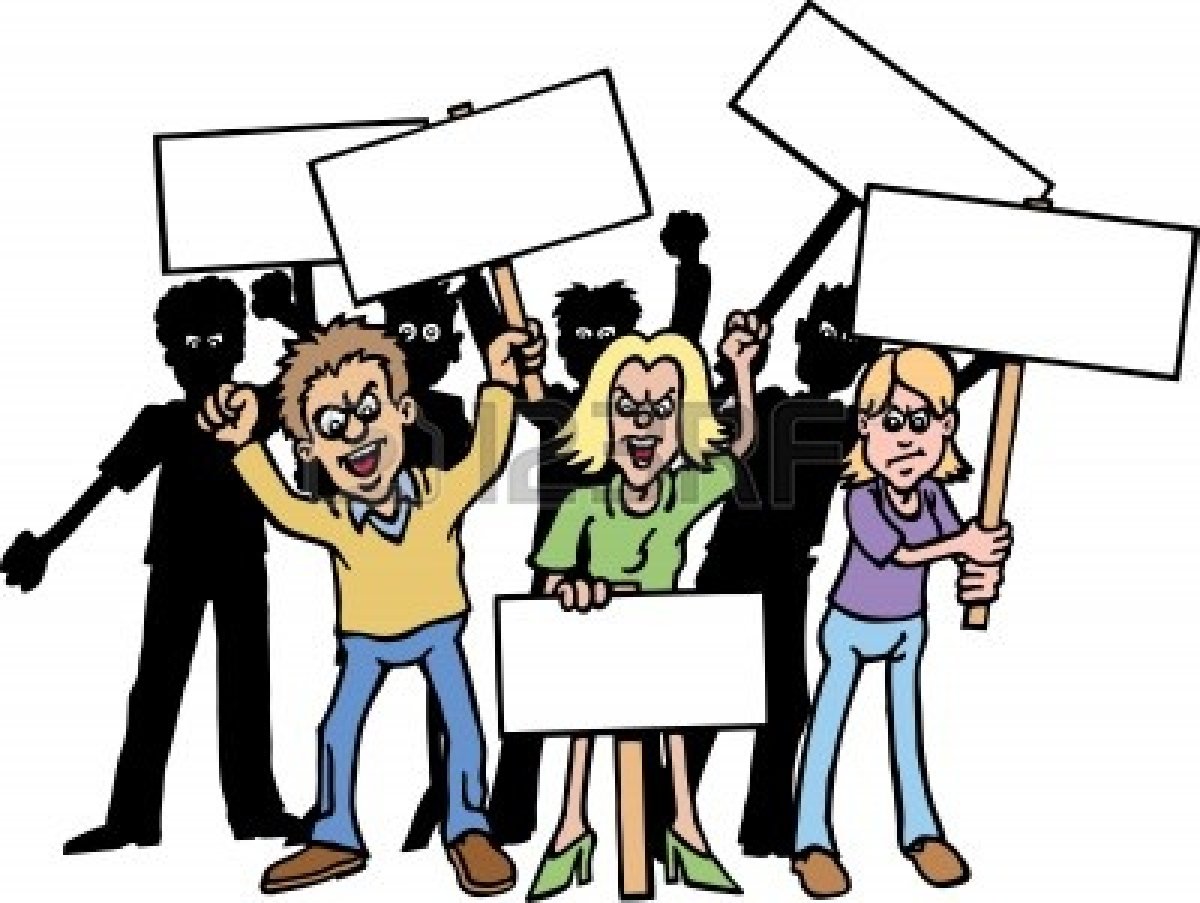 Crowd Of Angry People Clipart   Clipart Panda   Free Clipart Images