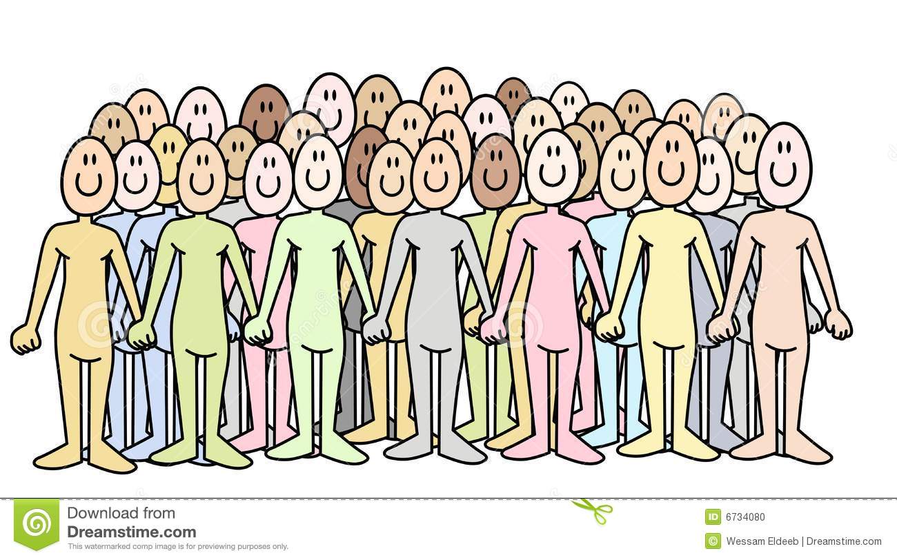 Crowd Of People Clipart   Clipart Panda   Free Clipart Images