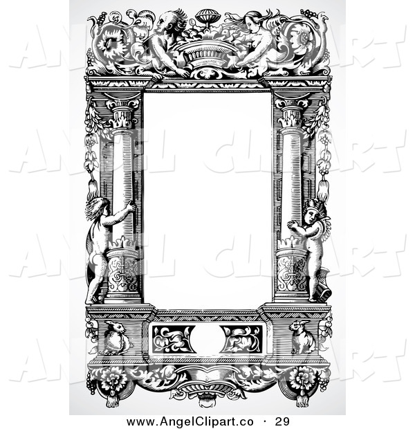 Frame Angel Clipart Pictures
