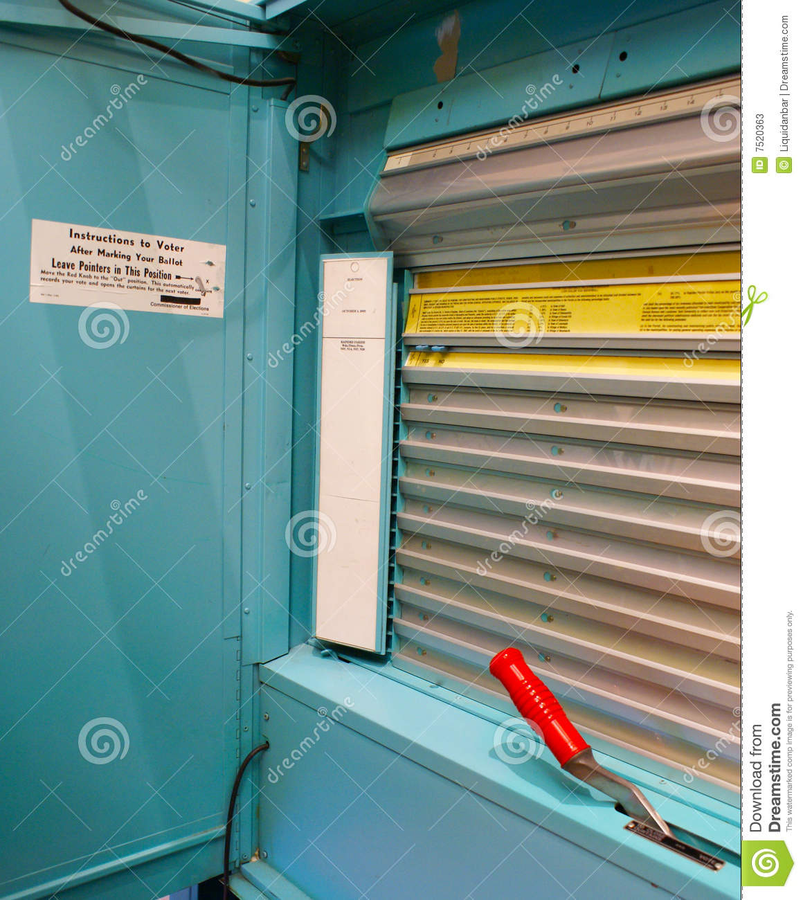 More Similar Stock Images Of   Vintage Voting Booth