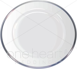 Plate Clipart   Wedding Food Clipart