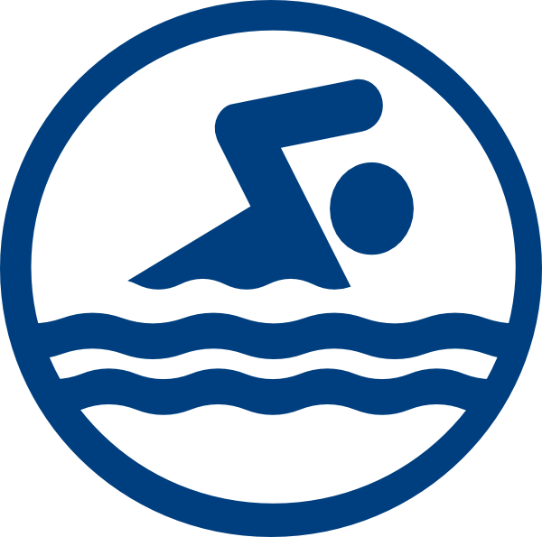 Swim Party Logo Clip Art At Clker Com   Vector Clip Art Online