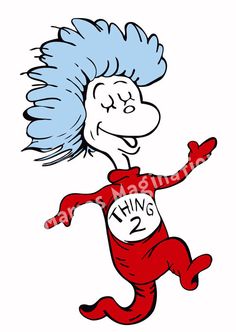 Thing 1 And Thing 2 Printables   Dr  Seuss Inspired Thing 1   Thing    