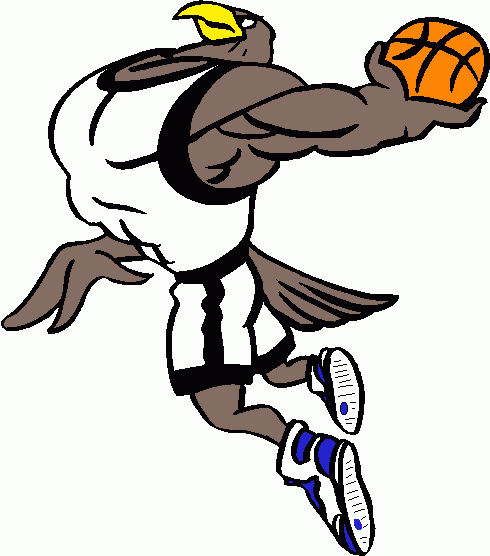 Basketball   Eagle 2 Clipart   Basketball   Eagle 2 Clip Art