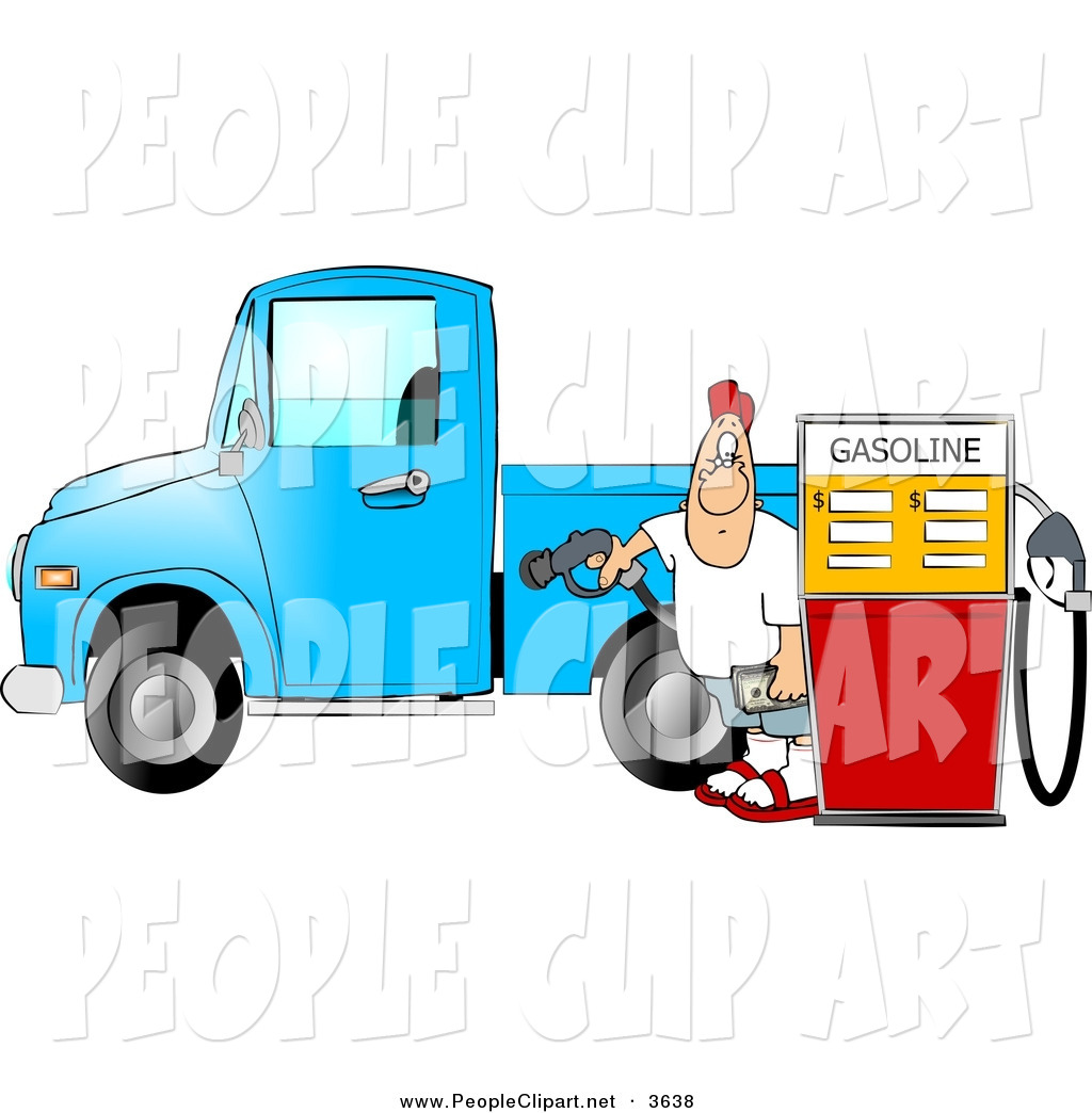 Clip Art Of A Big Red Old Fashioned Pickup Truck By Dennis Cox 28