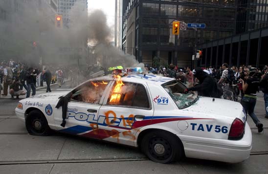 G20 Defendant Revokes Guilty Plea For Cop Car Arson   Autonomous    