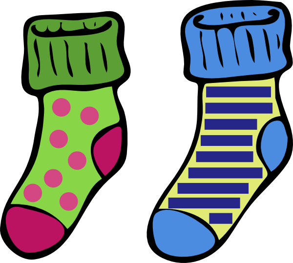 Socks2 Clip Art At Clker Com   Vector Clip Art Online Royalty Free