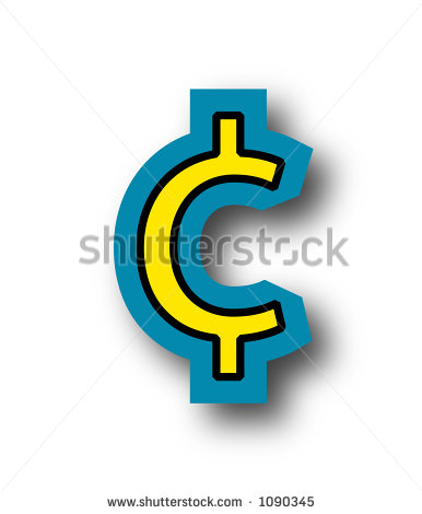 And Cents Symbol Clip