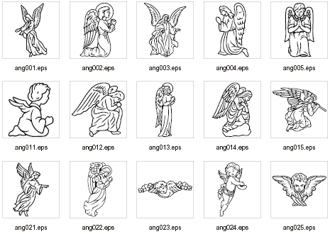 Angels Clipart Samples
