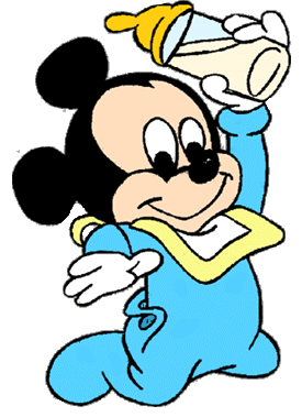 Baby Mickey Clipart