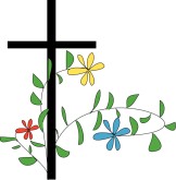 Cross And Flowers Clip Art   Clipart Best