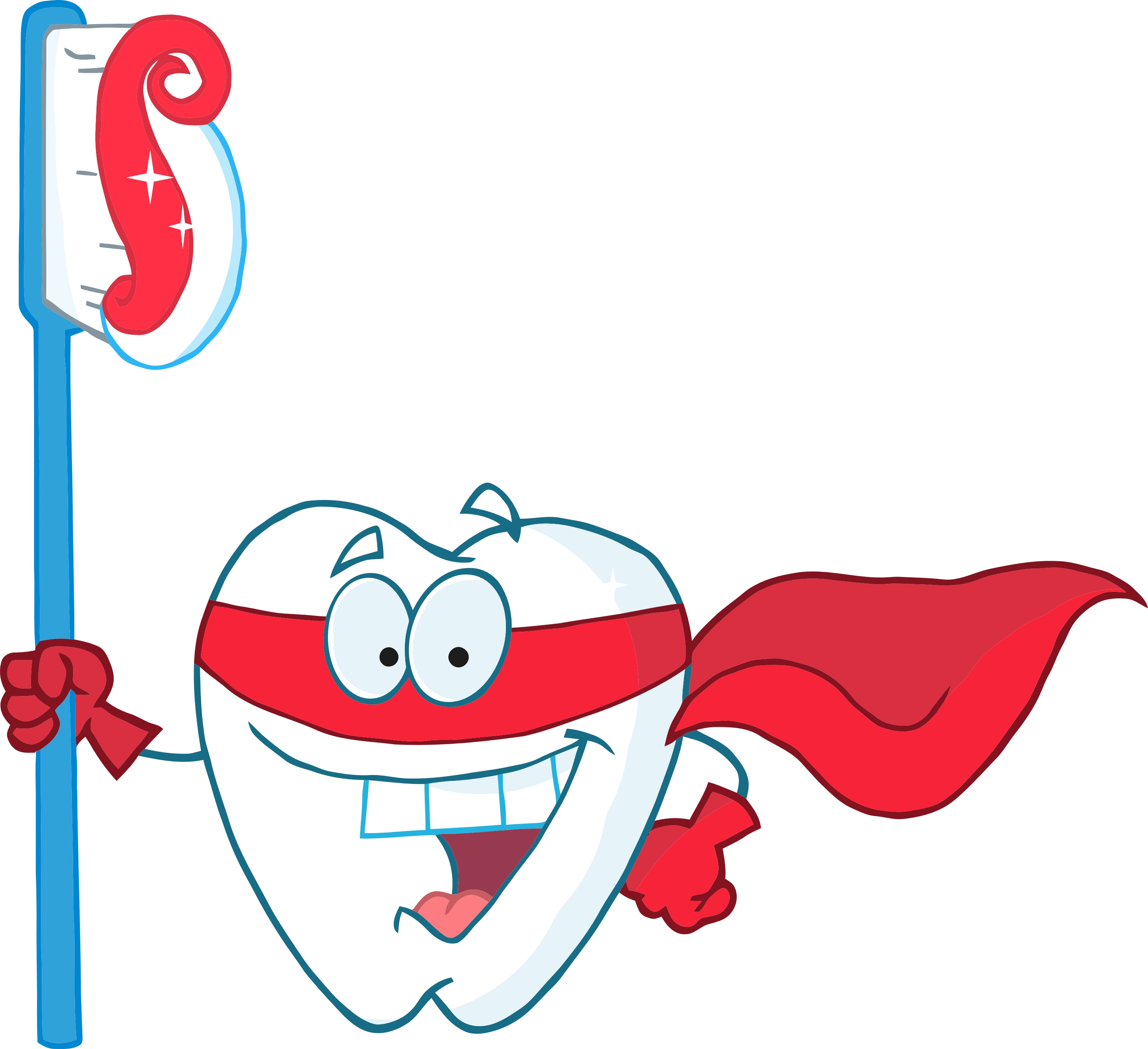 Dental Hygiene   The Habits For A Lifetime Of Oral Health   Clipart
