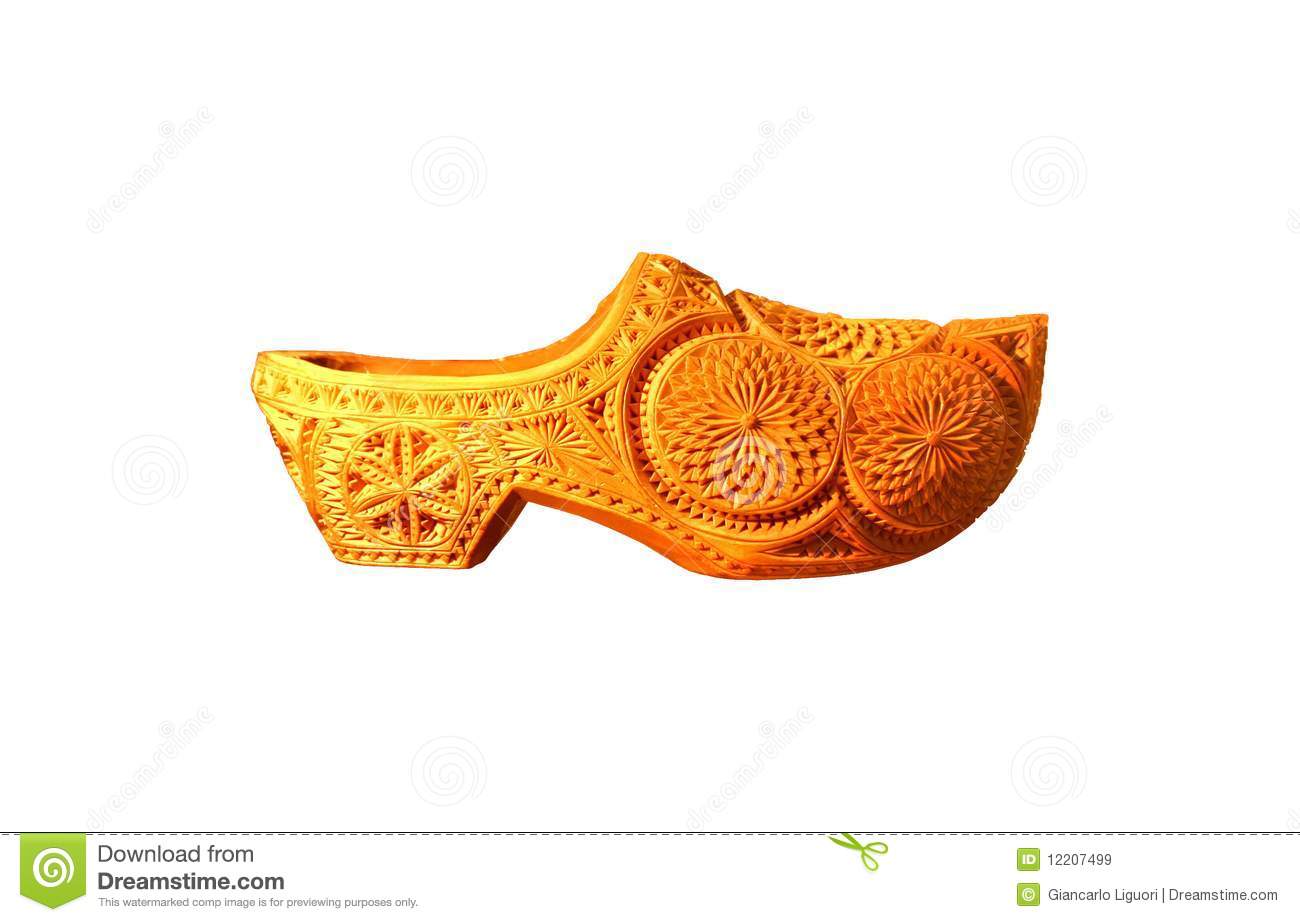 Dutch Clog Shoes Royalty Free Stock Images   Image  12207499
