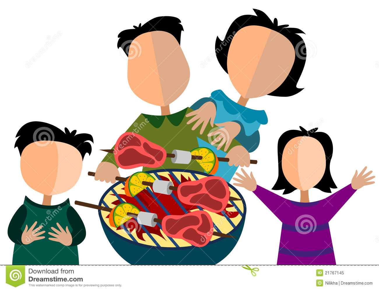 Family Eating Pizza Clipart Family Meal Clip Art 19226
