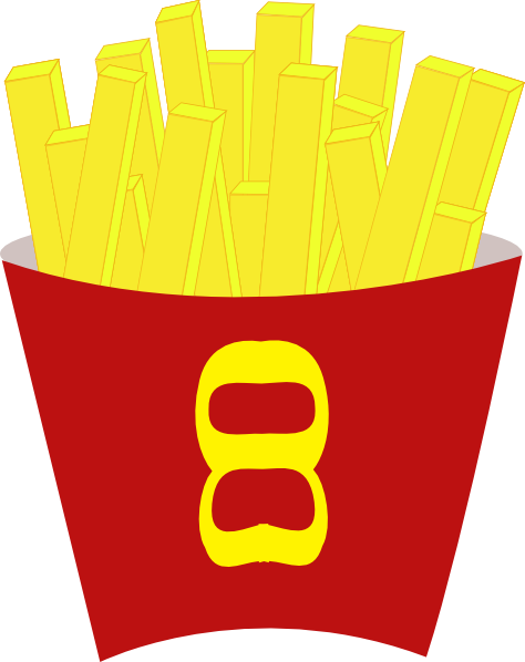 French Fries Clip Art At Clker Com   Vector Clip Art Online Royalty