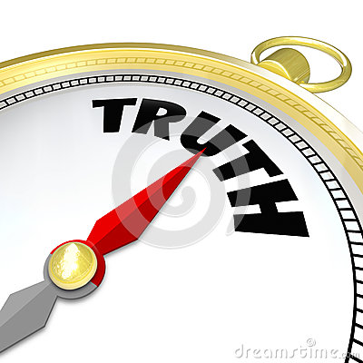Honest Clipart Truth Word Compass Conscience