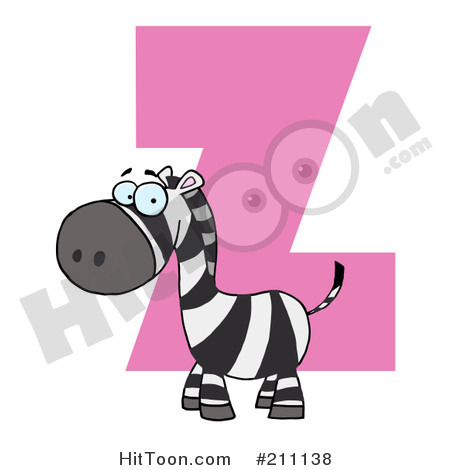Letter Z With A Zebra  211138