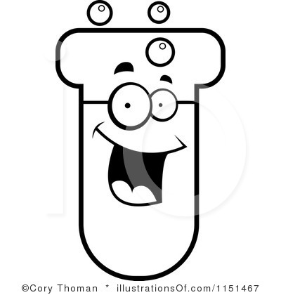 Test Tube Clipart Black And White   Clipart Panda   Free Clipart