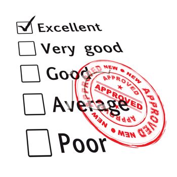 2703 Employee Performance Review With An Excellent  Clipart Image Jpg