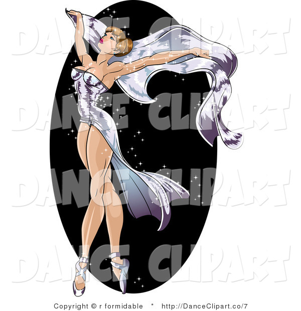Clip Art Of A Gorgeous Female Dancer By R Formidable    7