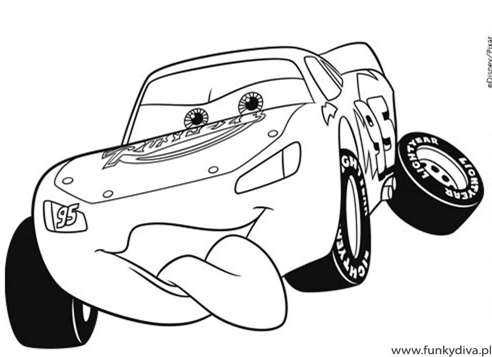 Download And Print These Lightning Mcqueen Coloring Pages For Free    