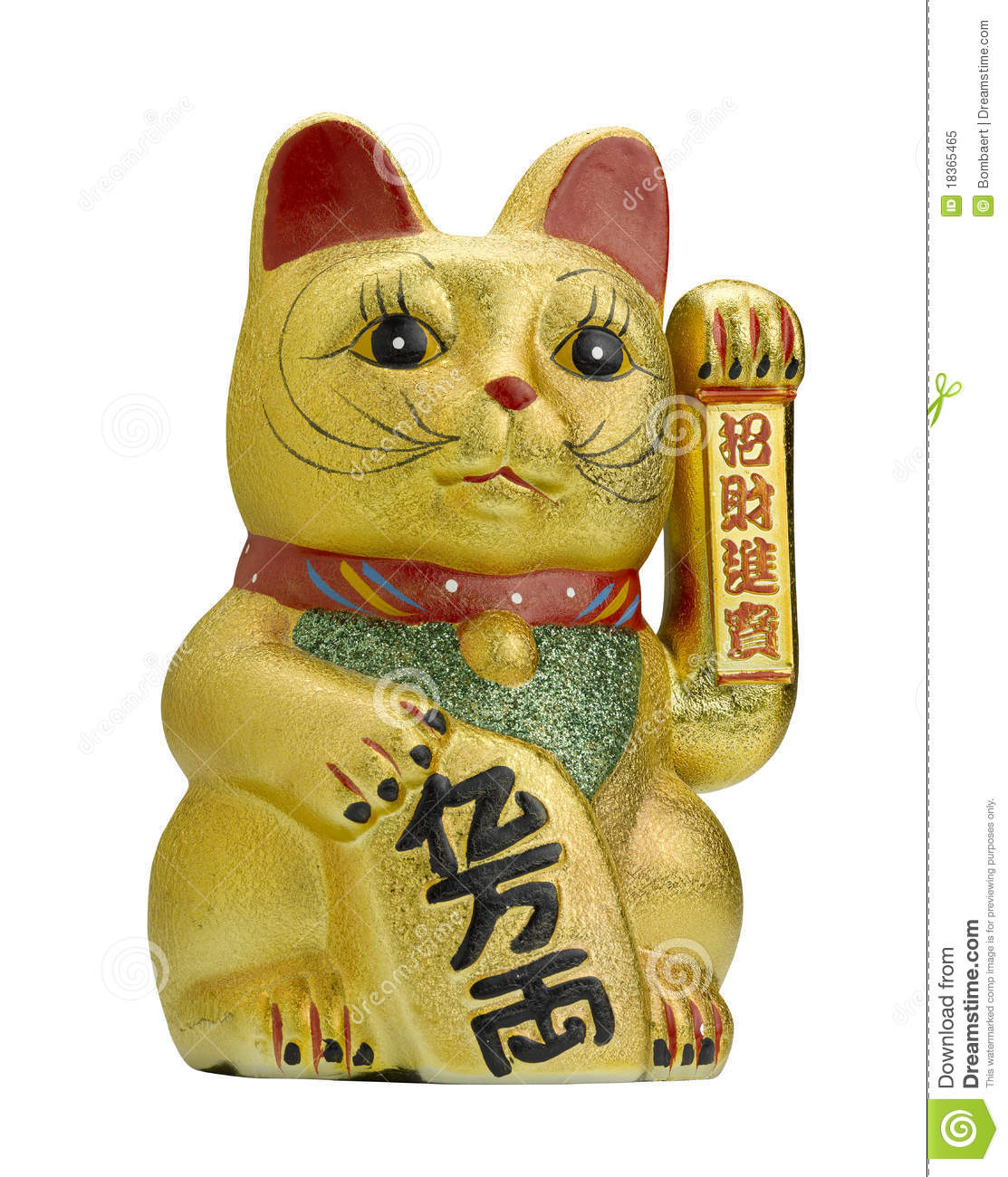 Lucky Cat Maneki Neko Royalty Free Stock Photo   Image  18365465