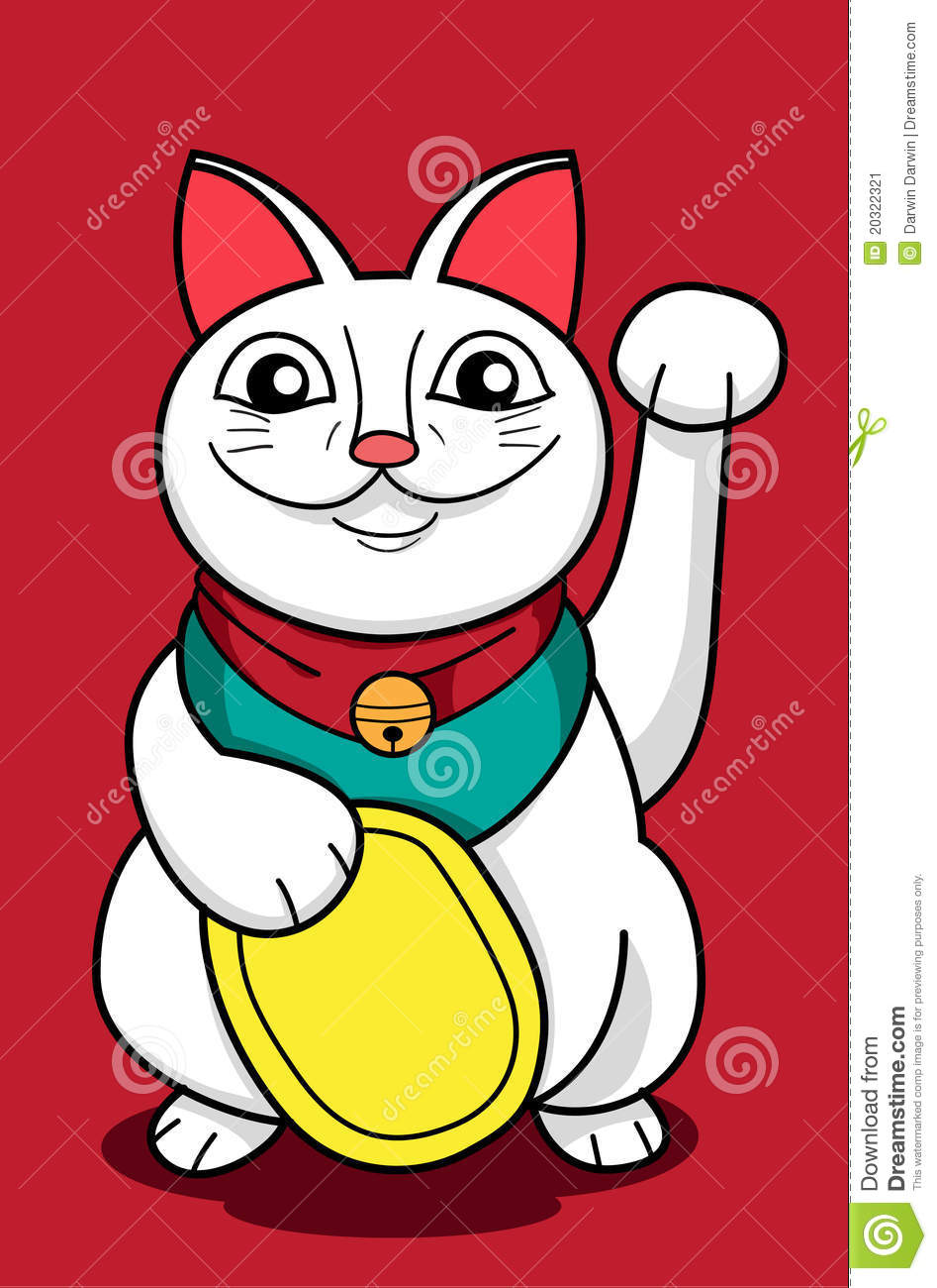 Lucky Cat Stock Image   Image  20322321