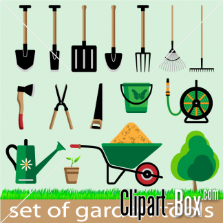 Related Garden Tools Cliparts