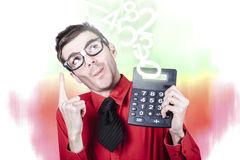 Smart Accountant Showing Income Tax Return Growth Stock Photos