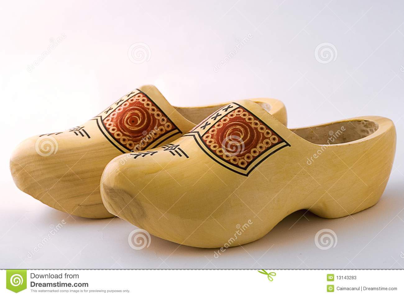 Stock Photos  Wooden Dutch Shoes