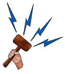 Thor S Hammer With Lightning   Thor S Hammer   Hammer Clip Art