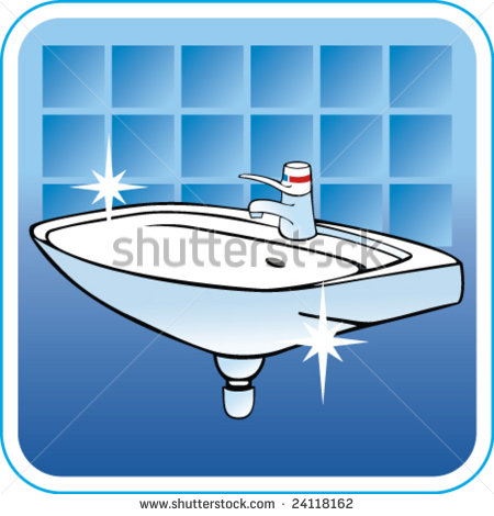 Vector  Clean Sink    24118162   Shutterstock