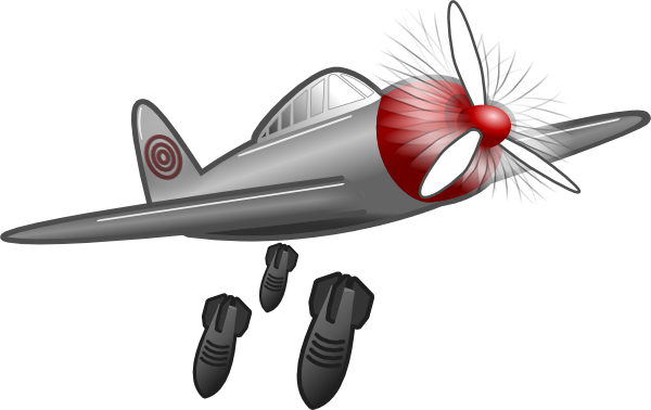 Air Attack Clip Art At Clker Com   Vector Clip Art Online Royalty