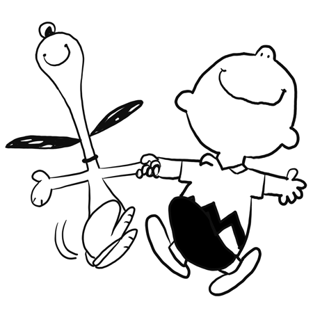 At A Steady Trot  Snoopy Happy Dancing My Way Back To Good Health