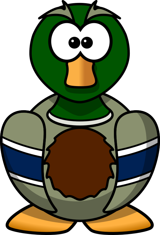 Cartoon Mallard By 14thwarrior   Cartoon Mallard Duck  Remixed From