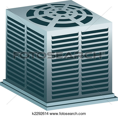 Clipart   Air Conditioner  Fotosearch   Search Clip Art Illustration