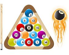 Cue Ball Illustrations And Clipart