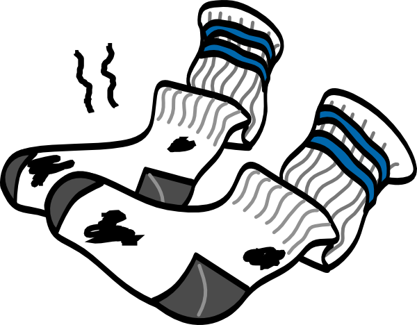 Dirty Socks Clip Art At Clker Com   Vector Clip Art Online Royalty