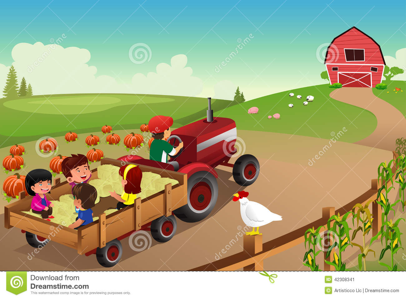 Go Back   Images For   Hay Ride Clip Art