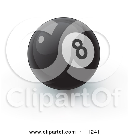 Images Of Free Billiards Sports Clipart Picture Of A Black Eight Ball