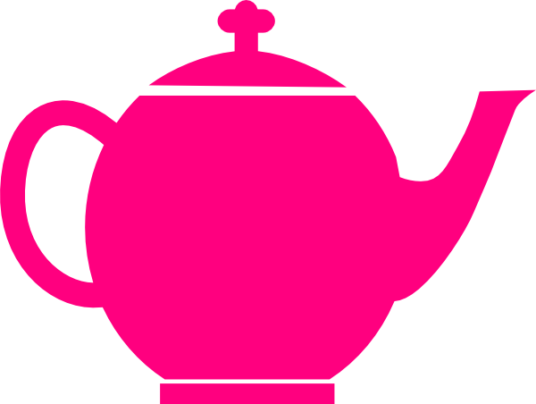 Pink Teapot Clip Art At Clker Com   Vector Clip Art Online Royalty
