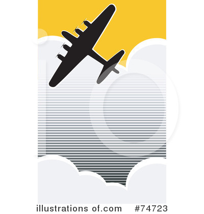 Royalty Free  Rf  Aircraft Clipart Illustration By Xunantunich   Stock
